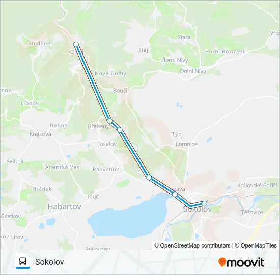 OS 17031 Bus Line Map