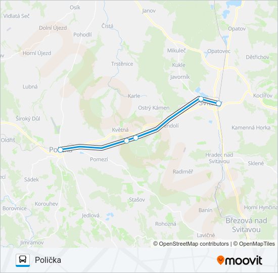 Автобус OS 15334: карта маршрута