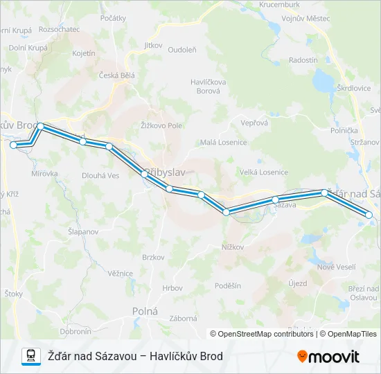 OS 108746 Train Line Map