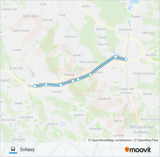 OS 315307 Bus Line Map