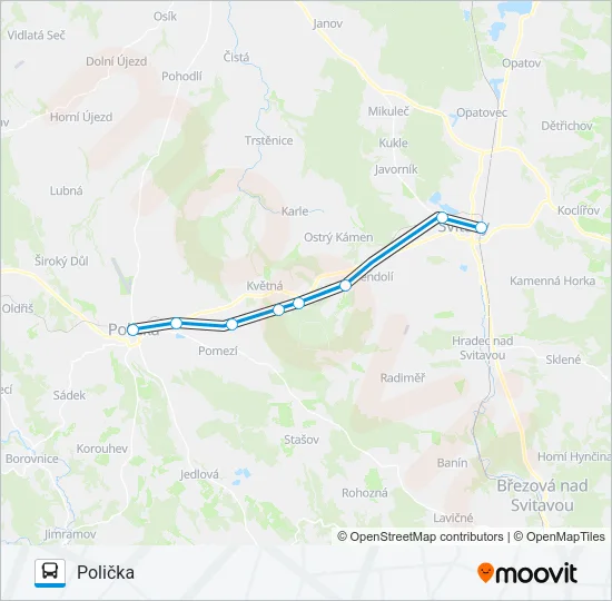 OS 315324 Bus Line Map