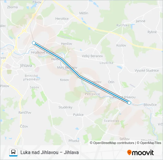 Автобус OS 22834: карта маршрута