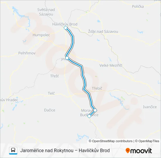 Автобус SP 301934: карта маршрута