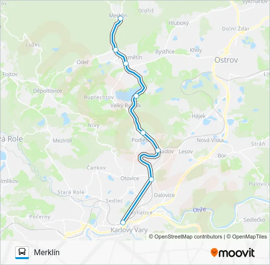 Автобус OS 27002: карта маршрута