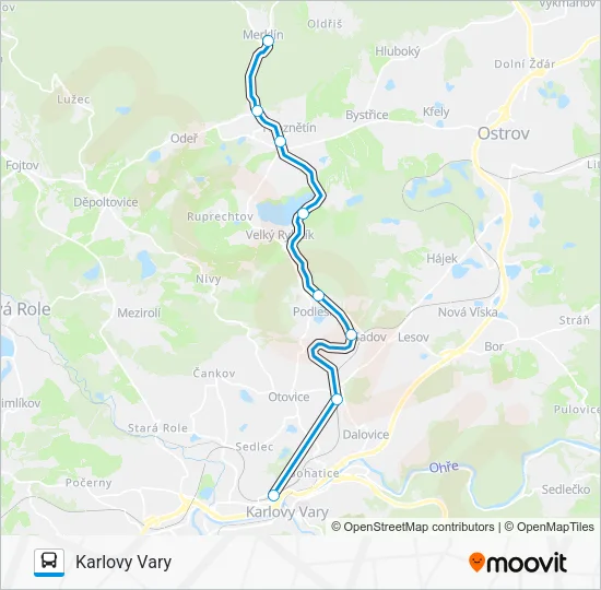 Автобус OS 27003: карта маршрута