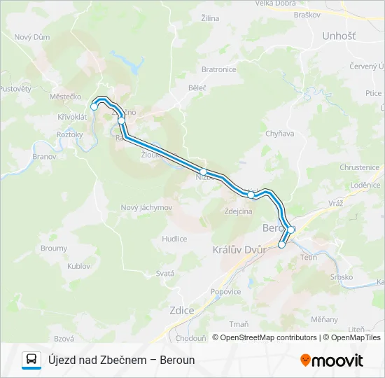 Автобус OS 307700: карта маршрута