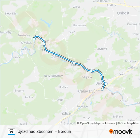 OS 307702 Bus Line Map