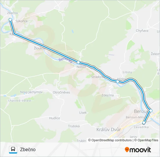 OS 307707 Bus Line Map