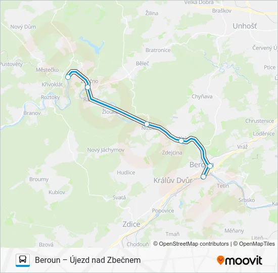 Автобус OS 307727: карта маршрута