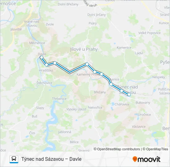 Автобус OS 309040: карта маршрута