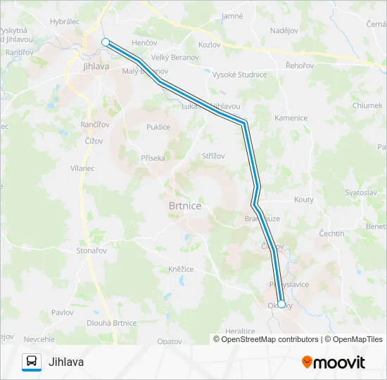 OS 128301 Bus Line Map