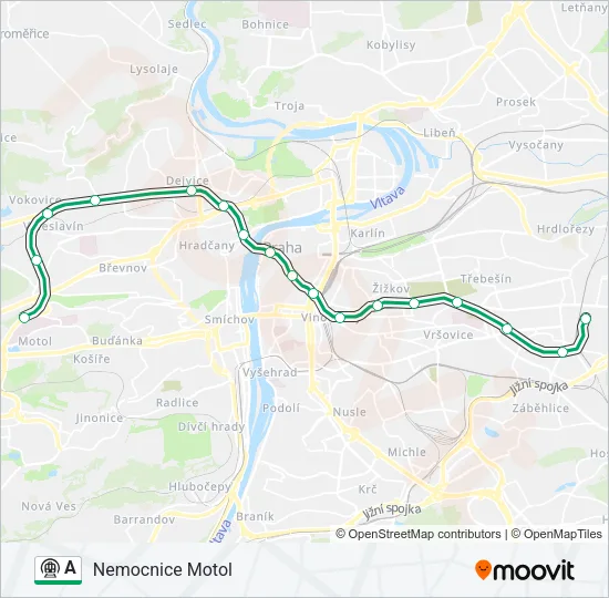 A Subway Line Map