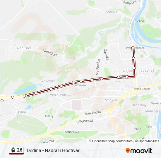 26 Light Rail Line Map