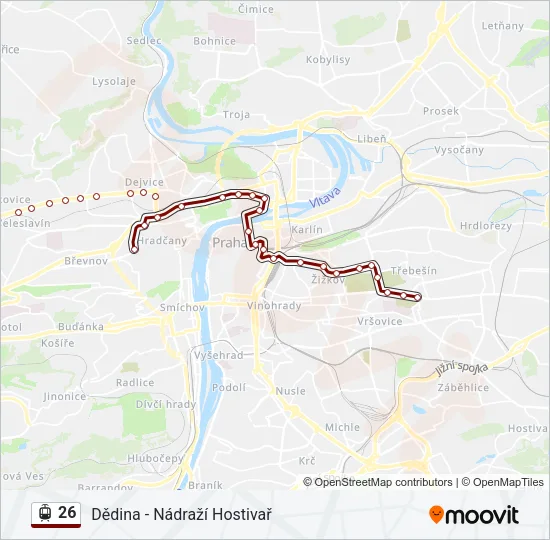 26 Light Rail Line Map