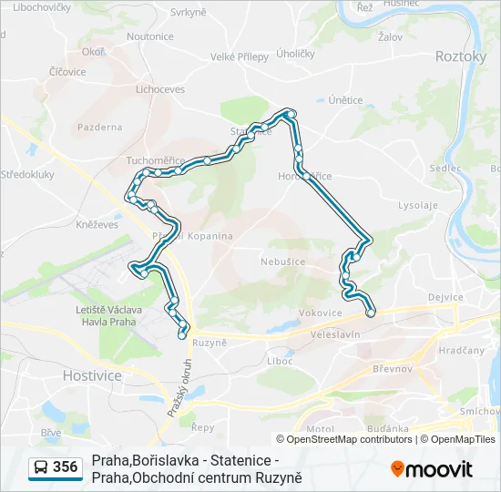 356  Line Map