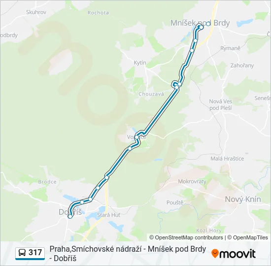 317  Line Map
