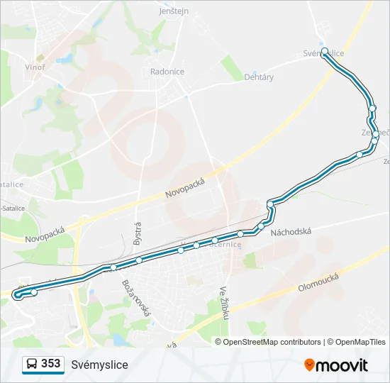 353  Line Map