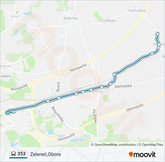 353  Line Map