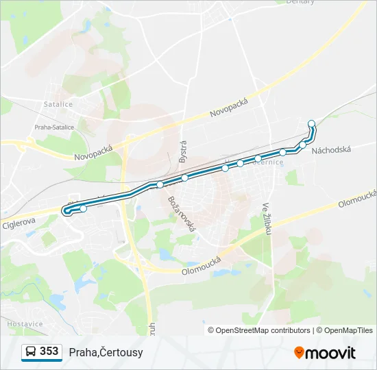 353  Line Map
