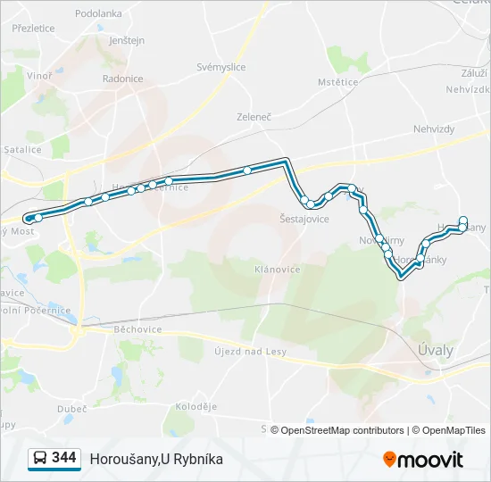 344  Line Map
