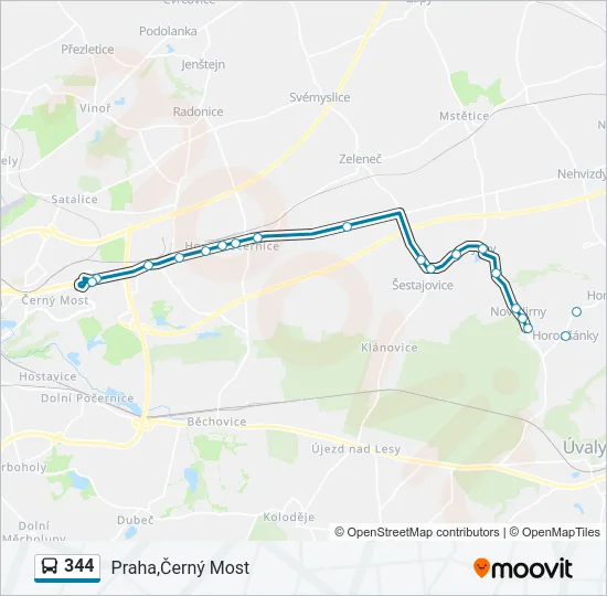 344  Line Map