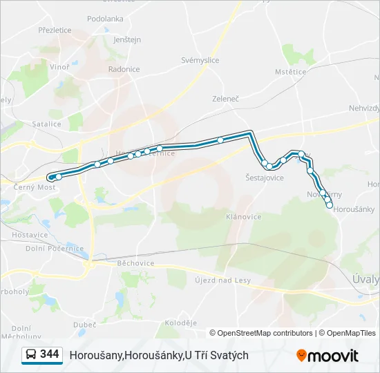 344  Line Map