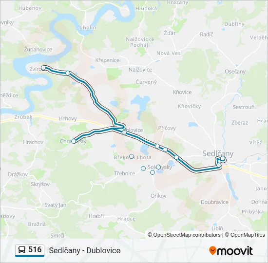 516  Line Map