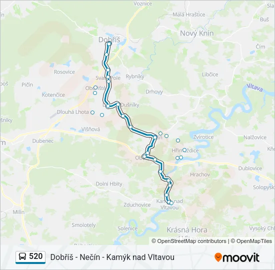 520  Line Map