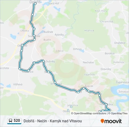 520  Line Map