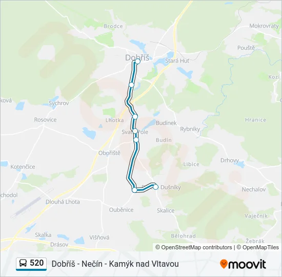 520  Line Map