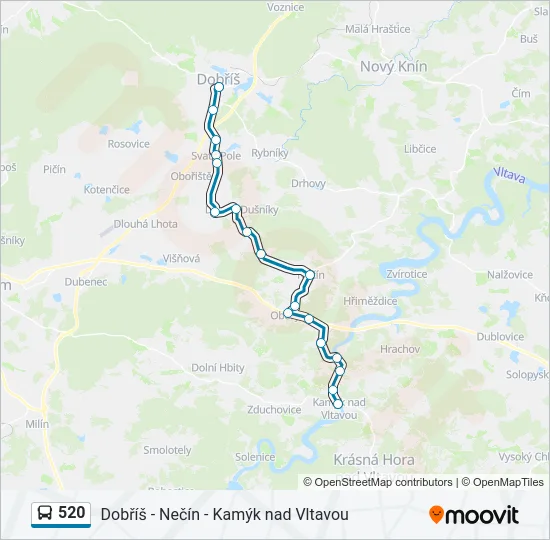 520  Line Map