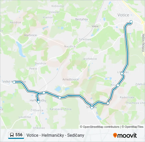 556  Line Map