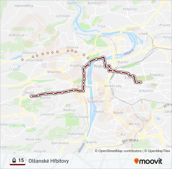 15 Light Rail Line Map