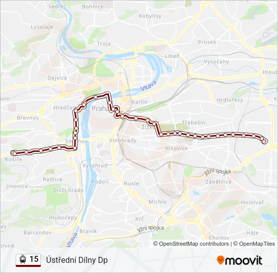 15 Light Rail Line Map