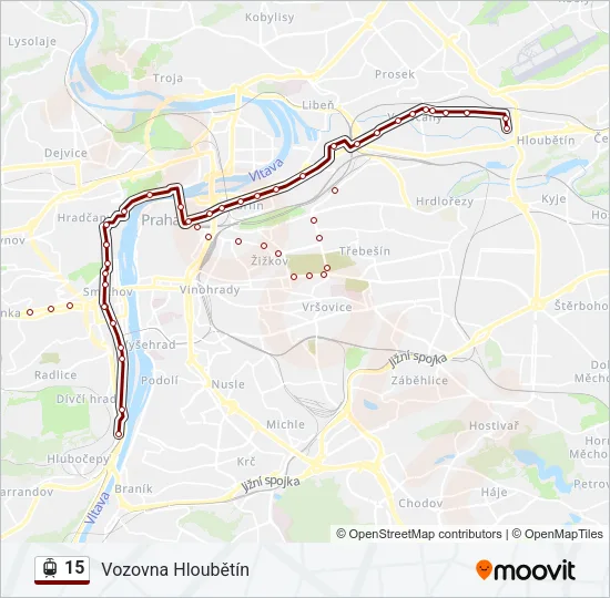 15 Light Rail Line Map