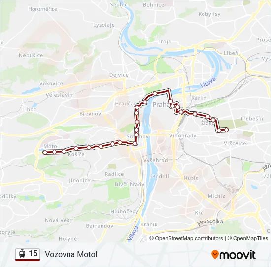 15 Light Rail Line Map