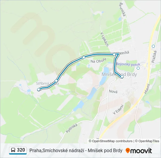320  Line Map