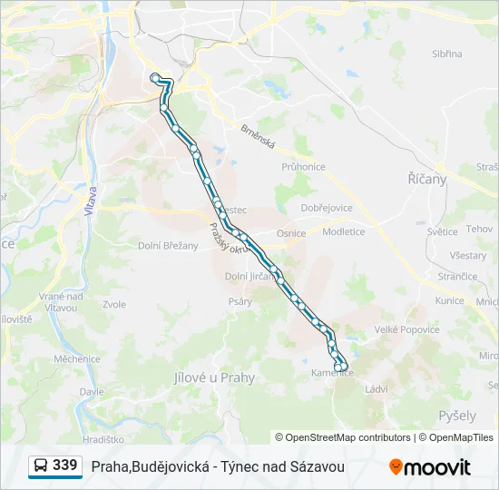 339  Line Map