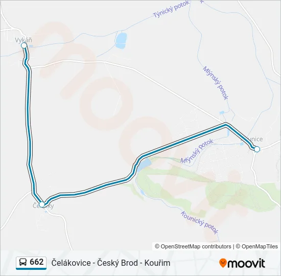 662  Line Map
