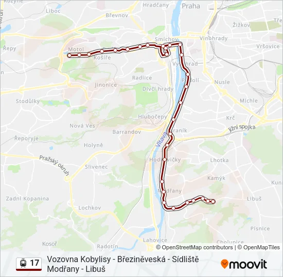 17 Light Rail Line Map