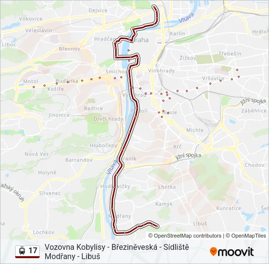 17 Light Rail Line Map