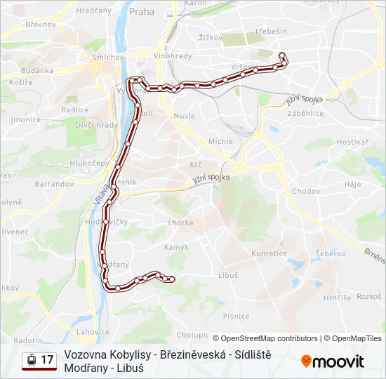 17 Light Rail Line Map
