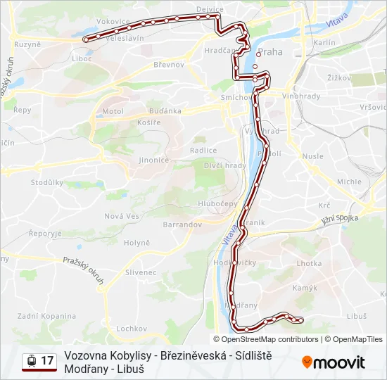 17 Light Rail Line Map
