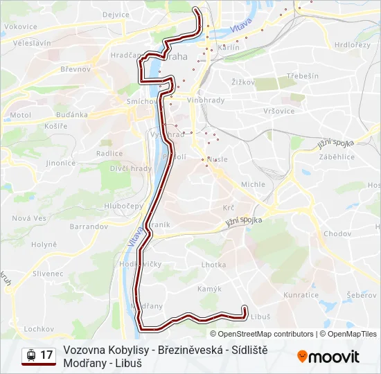 17 Light Rail Line Map