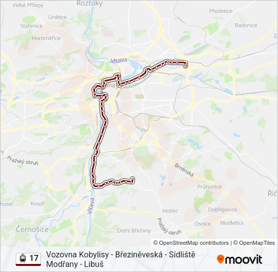 17 Light Rail Line Map