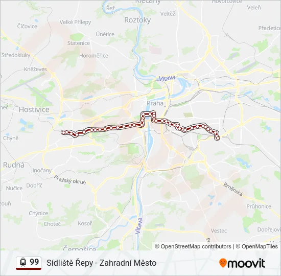 99 Light Rail Line Map