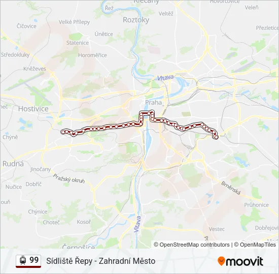 99 Light Rail Line Map