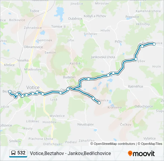 532  Line Map