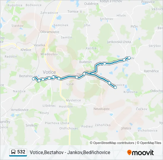 532  Line Map