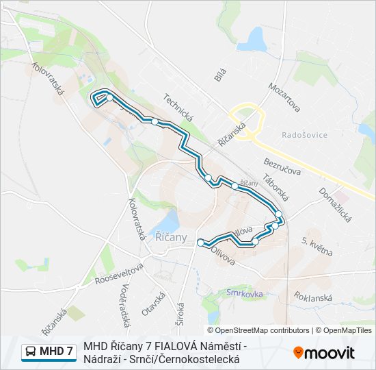 MHD 7  Line Map